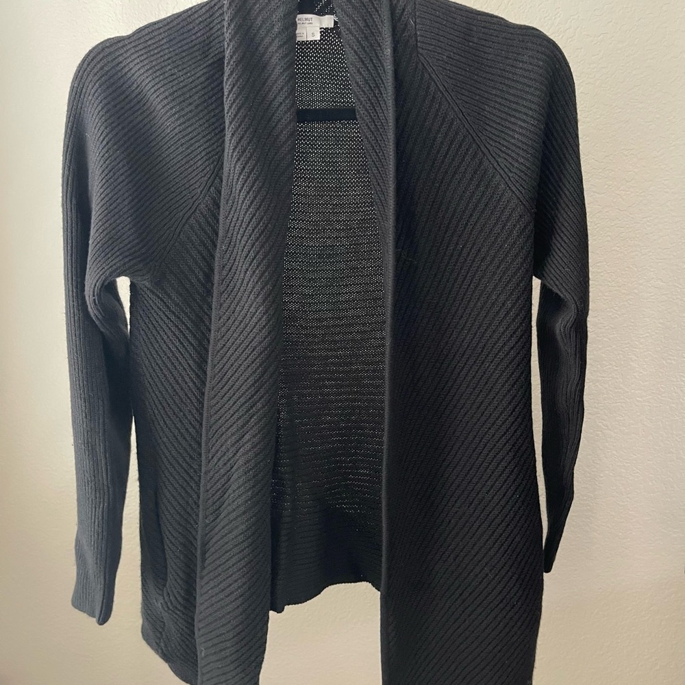 Helmut Helmut Lang Black Cardigan Sweater Size S